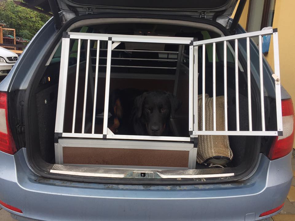 Přepravní box do auta Škoda Superb combi 2