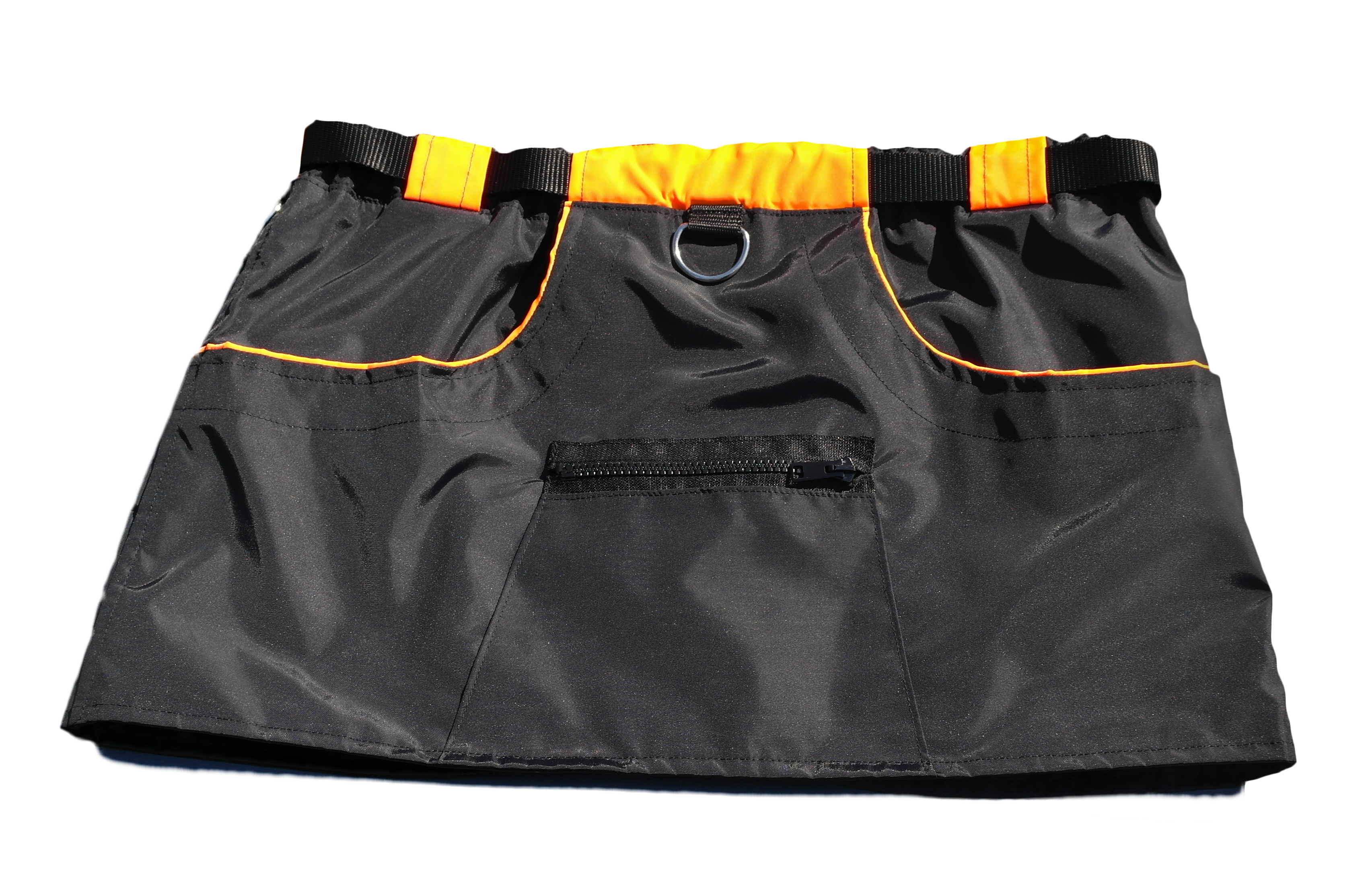 Výcvikový kilt s funkční kapsou černá/oranžová