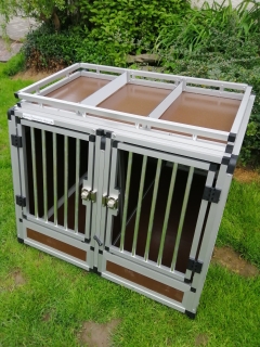 Přepravní box do auta Škoda Octavia II. Combi s ohrádkou