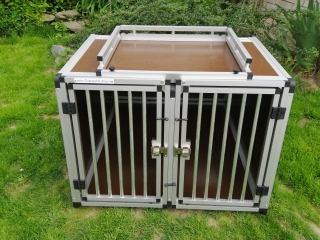 Přepravní box do auta Škoda Octavia II. Combi + malá ohrádka