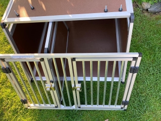 Přepravní box do auta Škoda Octavia III. odnímatelná přední stěna