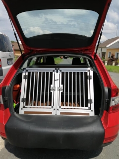 Přepravní box do auta Škoda Octavia III. (varianta2)